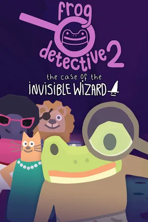 Portada de Frog Detective 2: El caso de la hechicera invisible