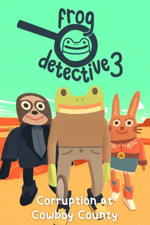 Portada de Frog Detective 3: Vileza en Villa Vaquera