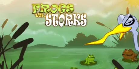 Portada de Frogs vs. Storks