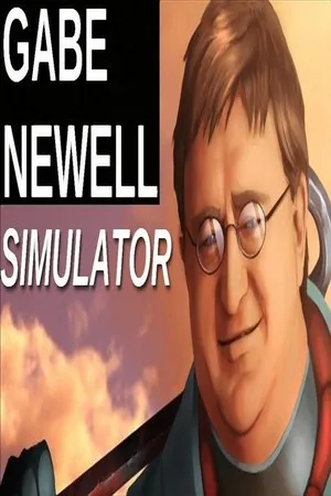 Portada de Gabe Newell Simulator