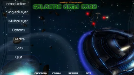 Captura de Galactic Arms Race