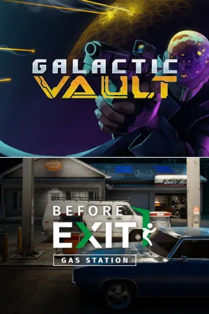 Portada de Galactic Vault + Before Exit: Gas Station