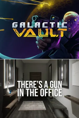 Portada de Galactic Vault + There's a Gun in the Office