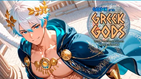 Portada de Garden of the Greek Gods: Zeus, Poseidon & Hades Love Story