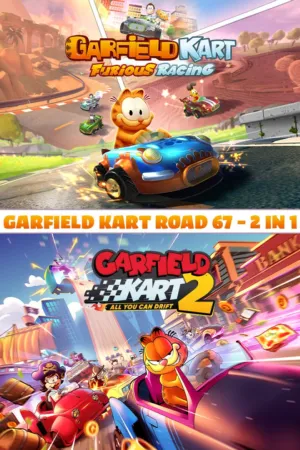 Portada de Garfield Kart Road 67 - 2 in 1