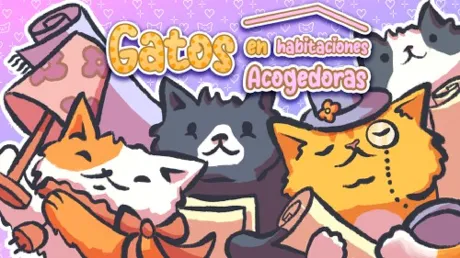 Portada de Gatos en Habitaciones Acogedoras