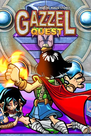 Portada de Gazzel Quest, The Five Magic Stones