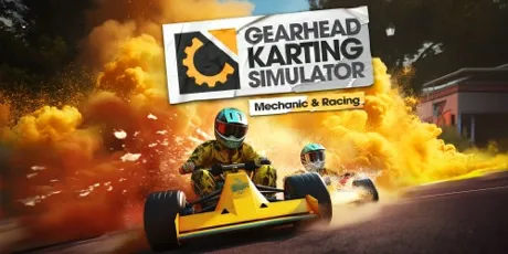 Portada de Gearhead Karting Simulator - Mechanic & Racing