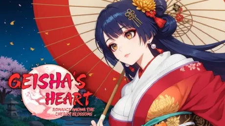 Portada de Geisha's Heart: Romance Among the Cherry Blossoms