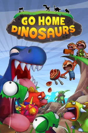 Portada de Go Home Dinosaurs!