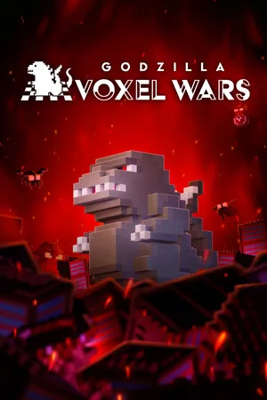 Portada de Godzilla Voxel Wars