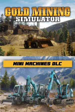 Portada de Gold Mining Simulator + Mini Machines DLC (Paquetes para mineros de oro)