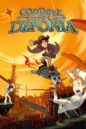 Portada de Goodbye Deponia