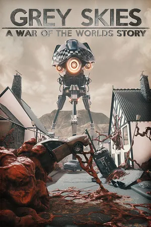 Portada de Grey Skies: A War of the Worlds Story