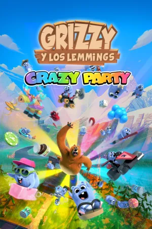 Portada de Grizzy y los Lemmings - Crazy Party