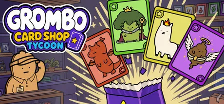 Portada de Grombo Card Shop Tycoon