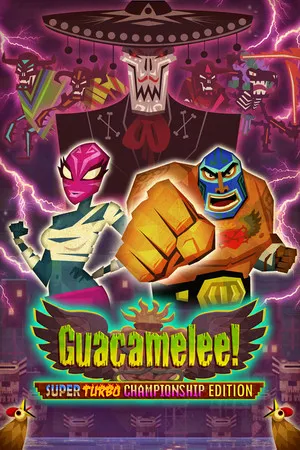 Portada de Guacamelee! Super Turbo Championship Edition