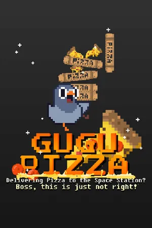 Portada de GuGu Pizza: ¿Entregar una pizza a la estación espacial? ¡Jefe, esto no está bien!