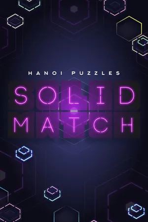 Portada de Hanoi Puzzles: Solid Match
