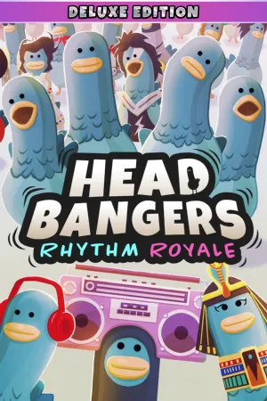 Portada de Headbangers: Rhythm Royale - Digital Deluxe Edition