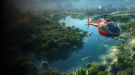 Portada de Helicopter Flight Simulator