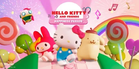 Portada de HELLO KITTY AND FRIENDS HAPPINESS PARADE