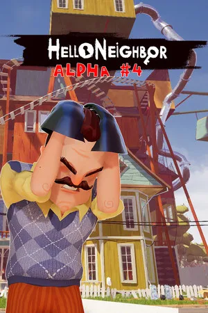 Portada de Hello Neighbor Alpha 4