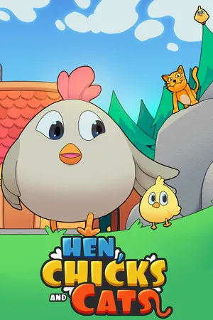 Portada de HEN, CHICKS AND CATS