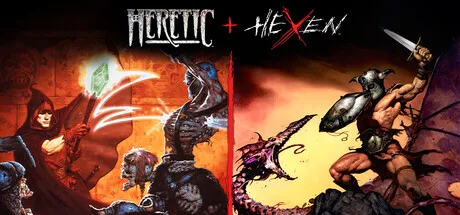 Portada de Heretic + Hexen