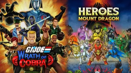 Portada de Heroes of Mount Dragon x G.I. Joe: Wrath of Cobra