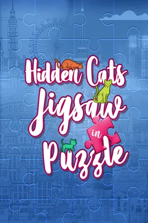 Portada de Hidden Cats in Jigsaw Puzzle