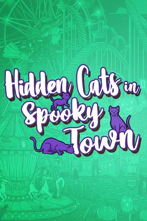 Portada de Hidden Cats in Spooky Town