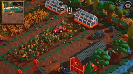 Captura de Hidden Farm Top-Down 3D