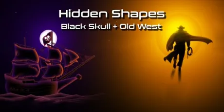 Portada de Hidden Shapes: Black Skull + Old West