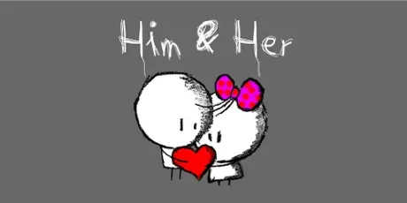 Portada de Him & Her