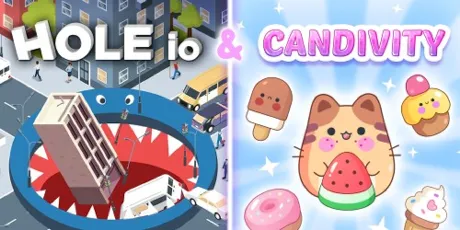 Portada de Hole io & Candivity
