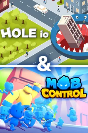 Portada de Hole io & Mob Control