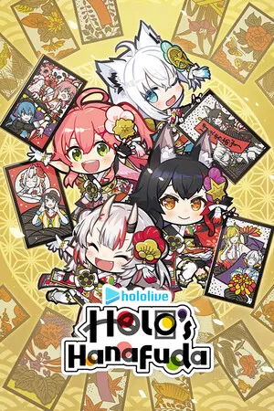 Portada de hololive Holo's Hanafuda