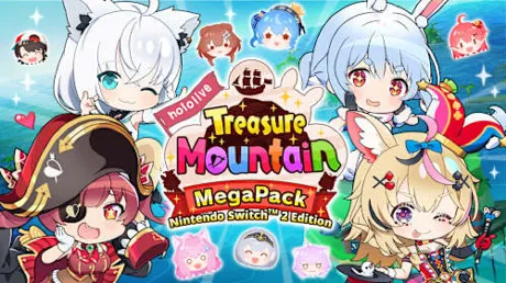 Portada de hololive Treasure Mountain MegaPack – Nintendo Switch™ 2 Edition