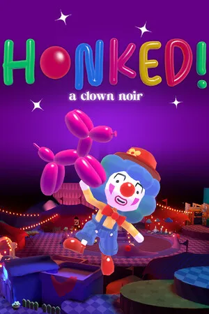 Portada de Honked: a clown noir