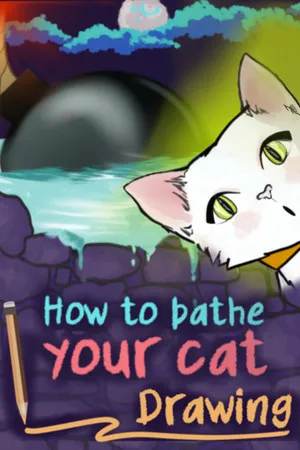 Portada de How To Bathe Your Cat: Drawing
