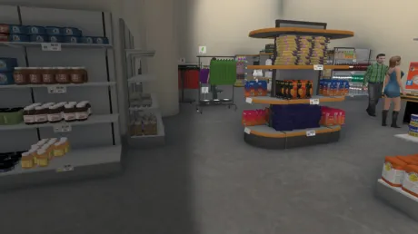 Portada de Hypermarket Simulator: Supermarket reimagined