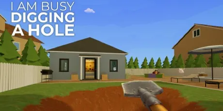 Portada de I Am Busy Digging a Hole