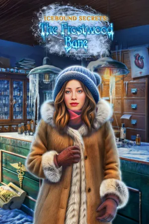 Portada de Icebound Secrets: The Frostwood Bane