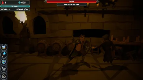 Captura de Idle Dungeons