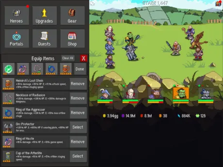 Captura de Idle Guardians