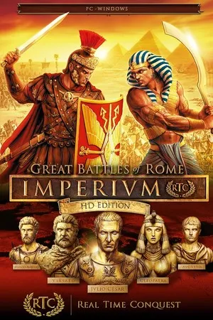 Portada de Imperivm RTC - HD Edition "Great Battles of Rome"