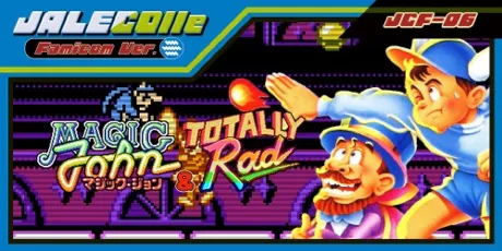 Portada de JALECOlle Famicom Ver. Magic John & Totally RAD