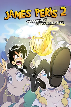 Portada de James Peris 2: La fuente de la eterna embriaguez