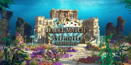 Portada de Jewel Match Atlantis Solitaire Collector's Edition